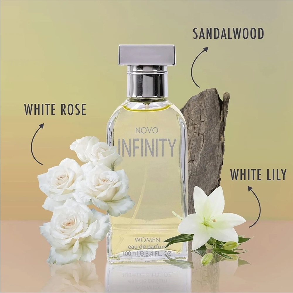 Novo Infinity for Women - 3.4 Fluid Ounce Eau De Parfum Spray Refreshing… - Picture 2 of 8